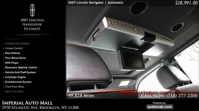 2007 Lincoln Navigator Ultimate | Imperial Auto Mall, Brooklyn, NY смотреть онлайн