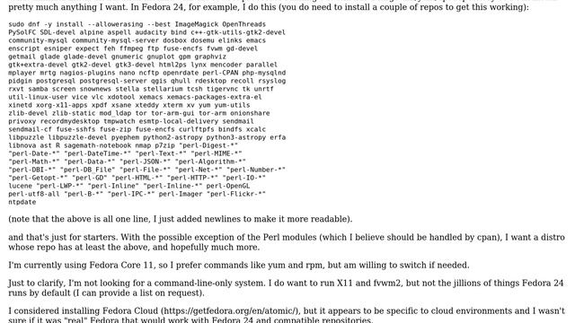 Unix & Linux: Minimal Linux distribution with large repository? смотреть онлайн