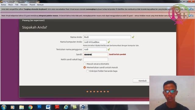 Instal Os Ubuntu 16.04 di VirtualBox смотреть онлайн