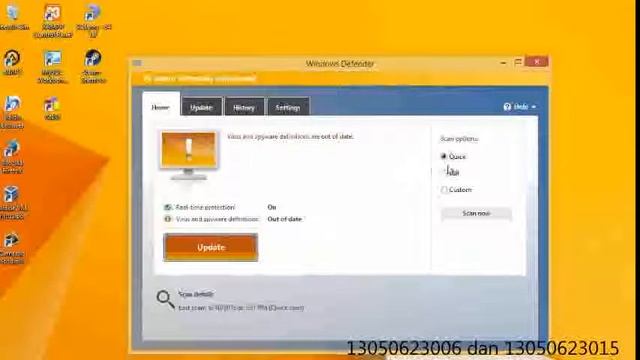 TUTORIAL WNDOWS DEFENDER PADA WINDOWS 8 beserta fitur fiturnya смотреть онлайн