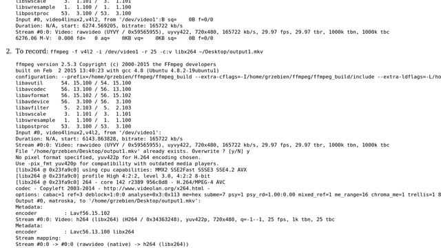 Unix & Linux: Configure ffmpeg and ffplay to PAL signal (2 Solutions!!) смотреть онлайн