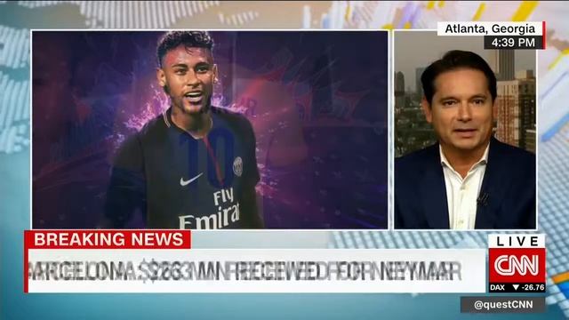 Neymer Leaves Barcelona For World Record Fee смотреть онлайн