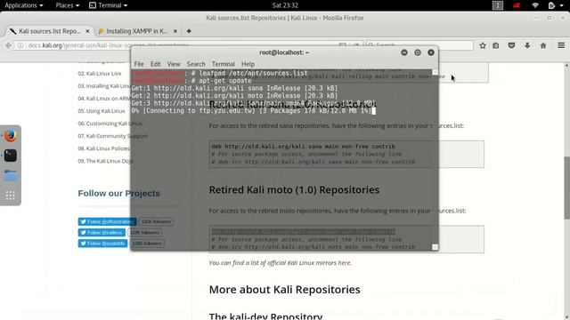 [Linux] How to add official Kali Linux Repositories | iPteK Share смотреть онлайн