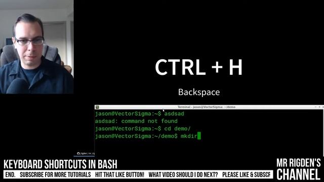 Keyboard Shortcuts in Bash смотреть онлайн