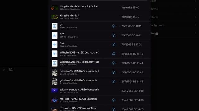 Adding clips in iMovie from RECENTS in the FILES APP смотреть онлайн