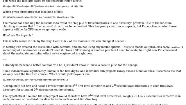 DevOps & SysAdmins: The impact of a high directory-to-file ratio on XFS смотреть онлайн
