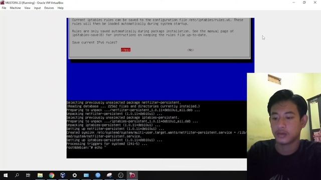 Konfigurasi Firewall (IpTables & NAT) di Debian 10. смотреть онлайн