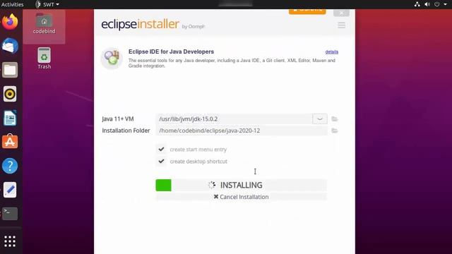 Install Eclipse IDE using eclipse-installer on Ubuntu 20 04 LTS (Focal Fossa) - Easy and Simple Way смотреть онлайн
