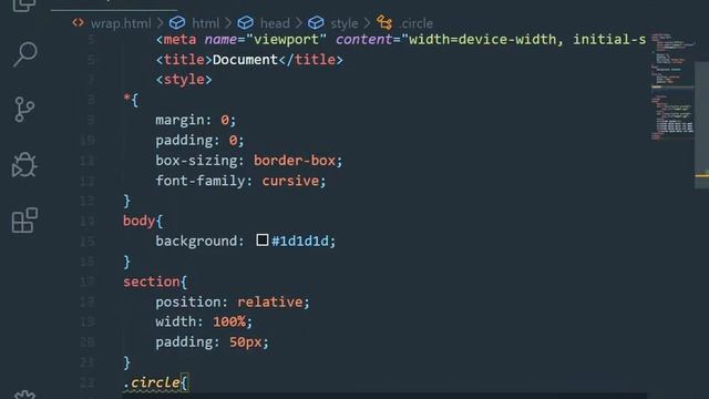 Wrap Text Around Circle using Html & CSS Shape смотреть онлайн