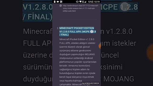 ANDROİDOYUNCLUB-DAN MİNECRAFT PE NASİL İNDİRİLİR (KOLAY) смотреть онлайн