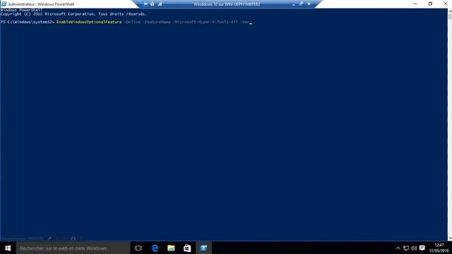 Install Hyper-V Management Tools Windows With Powershell смотреть онлайн