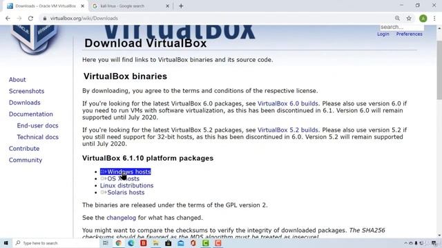 Setting Up Our Hacking Lab 3. Downloading Virtual Box & Kali Linux.mp4 смотреть онлайн