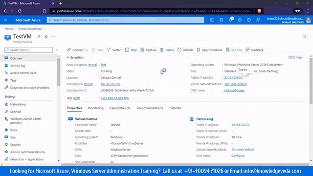 Difference between VM Stop and VM Shutdown in Azure | Azure AZ-104 Course | Knowledge Veda смотреть онлайн