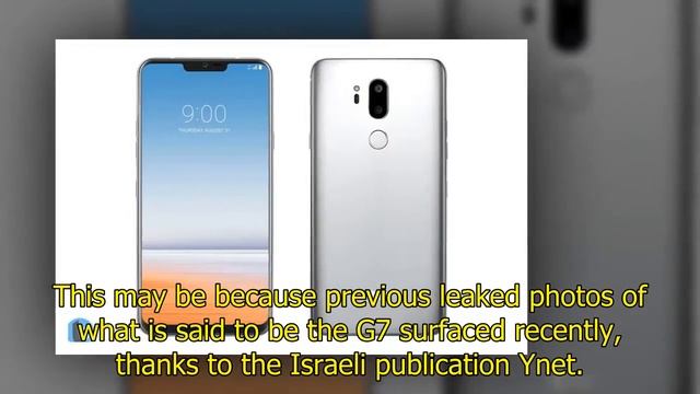 Rendered LG G7 images flaunt iPhone X notch смотреть онлайн