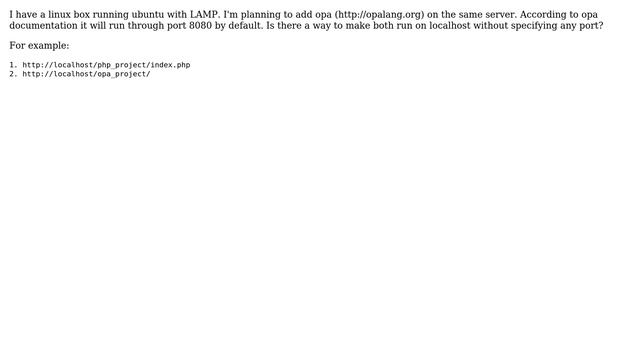 DevOps & SysAdmins: Running two webservers in Linux box - Apache2 and OPA смотреть онлайн