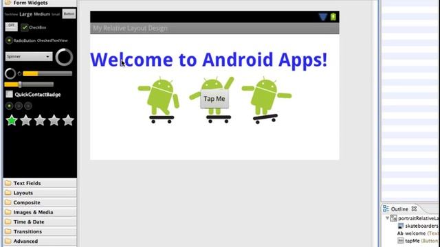 Android Landscape Layouts смотреть онлайн