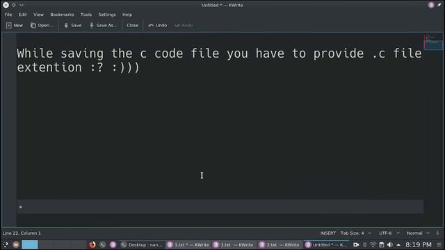 C Hello World Program in Linux - C with Linux - Part 01 смотреть онлайн