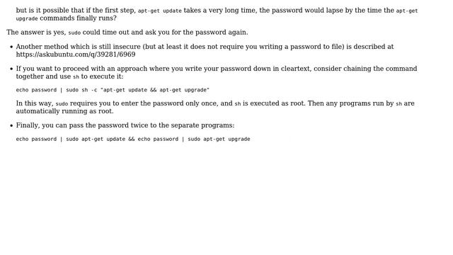 Ubuntu: Can I automate updating/upgrading with sudo in this way? (2 Solutions!!) смотреть онлайн