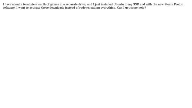 Ubuntu: How do I add a Steam library folder that's in a separate drive? смотреть онлайн
