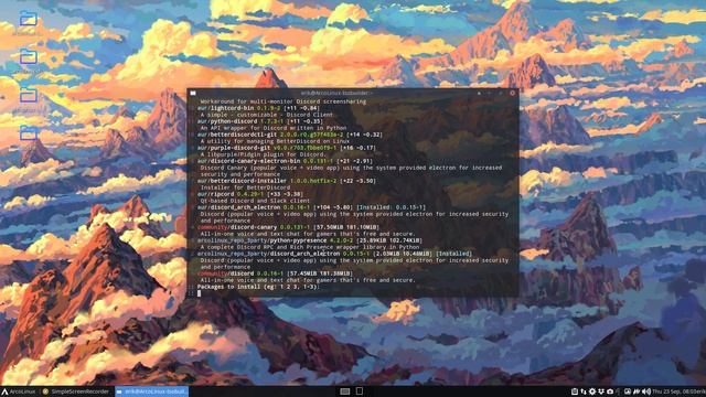 ArcoLinux : 2240 Discord is not working - update package - electron update - solutions смотреть онлайн