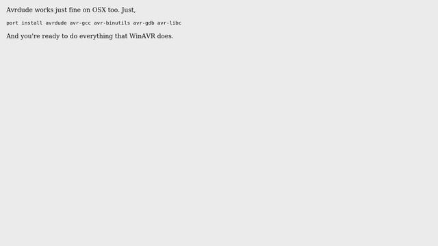 Electronics: How do I program an AVR Raven with Linux or a Mac? (3 Solutions!!) смотреть онлайн