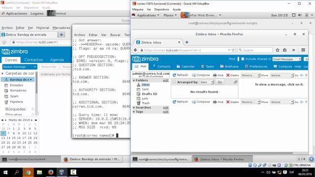 Correo entre servidores Red Hat y CentOS con dominio diferente (con Zimbra) смотреть онлайн
