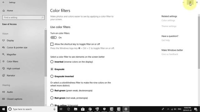 How to Reverse Colors on the Display in Windows 10 смотреть онлайн