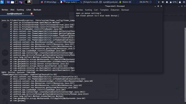 mirror android on linux смотреть онлайн