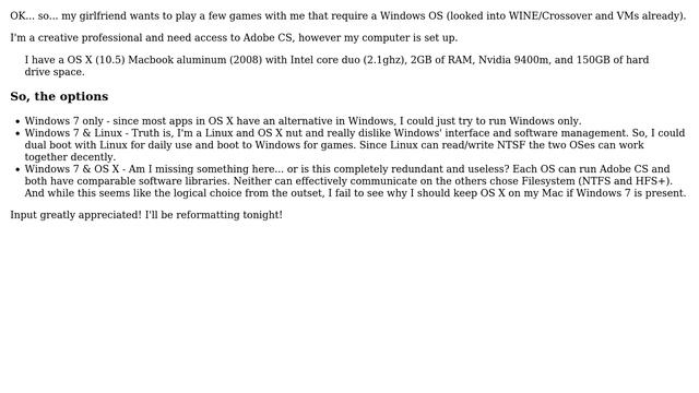 Windows 7 only, Windows 7 & Linux, or Windows 7 and OS X? (2 Solutions!!) смотреть онлайн