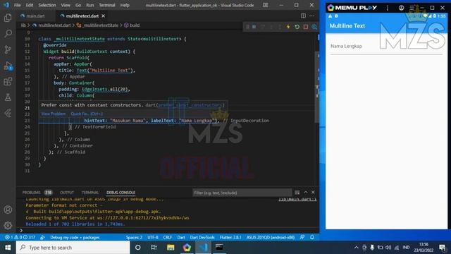 Membuat Multiline Text Input Di Flutter смотреть онлайн