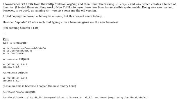 Ubuntu: How can I update XZ-utils system-wide after building from source? (2 Solutions!!) смотреть онлайн