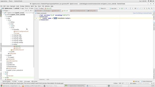 05 - Creating a splash screen in Flutter (The right way) смотреть онлайн