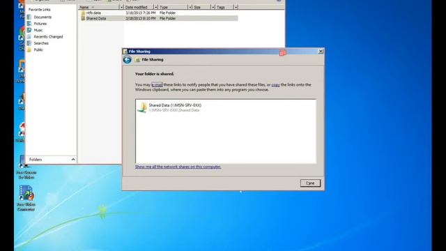 7-7 Creating Shared Folder in GUI смотреть онлайн