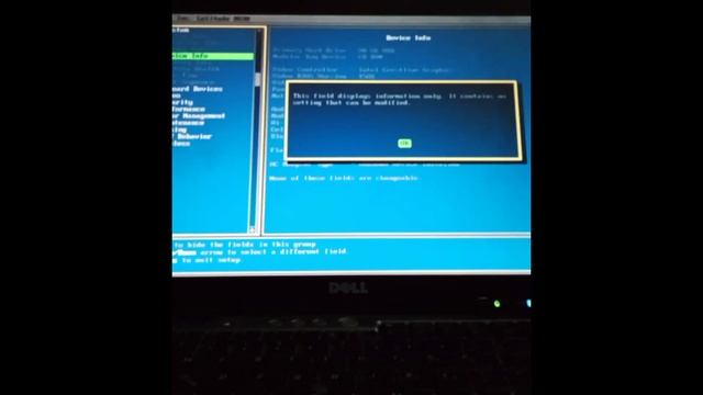 Going Into System BIOS And Changing Boot Sequence And Enabling TPM 1.2 To TPM 2.0  On A Old Dell PC