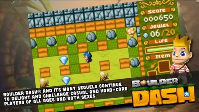 Boulder Dash - overview смотреть онлайн