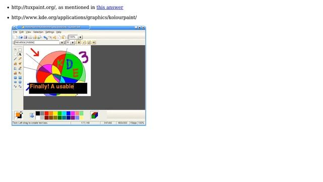 Lightweight MS Paint/MacPaint equivalent FLOSS in Linux? (4 Solutions!!) смотреть онлайн
