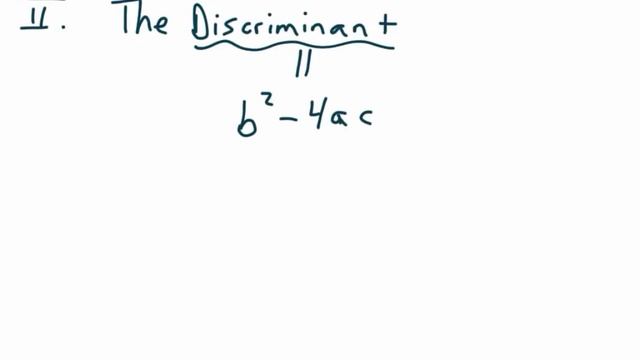 Algebra 1: 9.9 The Quadratic Formula & the Discriminant смотреть онлайн