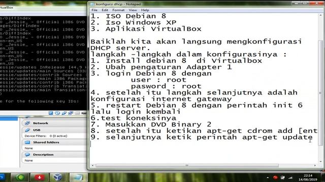 Tutorial DHCP Server di Debian 8 смотреть онлайн