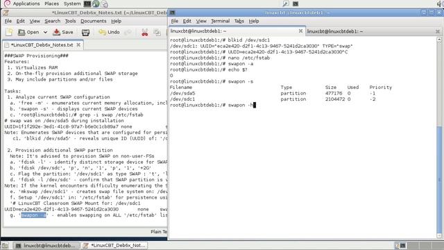 LCBT Deb6x 015 SWAP Configuration s5tVJR 3D0E смотреть онлайн