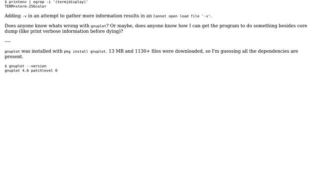 "Failed to initialize wxWidgets" followed by core dump смотреть онлайн