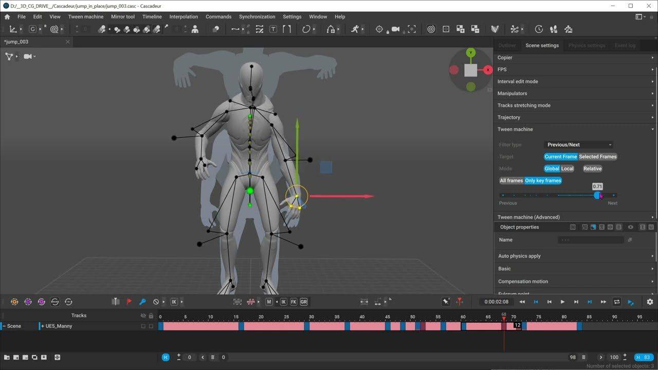 Ускоренный вводный курс в Cascadeur. Часть 2 из 3 смотреть онлайн