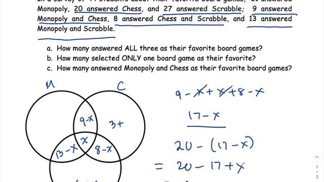 Venn Diagrams in Solving Math Word Problems Part 5 [With English subtitles] смотреть онлайн