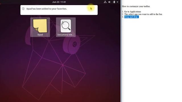 1.1 How to customize Ubuntu toolbar смотреть онлайн