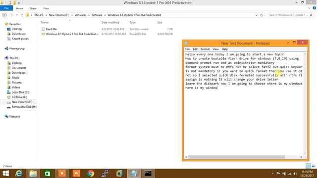 how to create bootable flash drive for windows using cmd 100% work смотреть онлайн