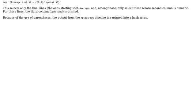 Unix & Linux: How to get cpu usage for every core with a bash script using standard \*nix tools? смотреть онлайн
