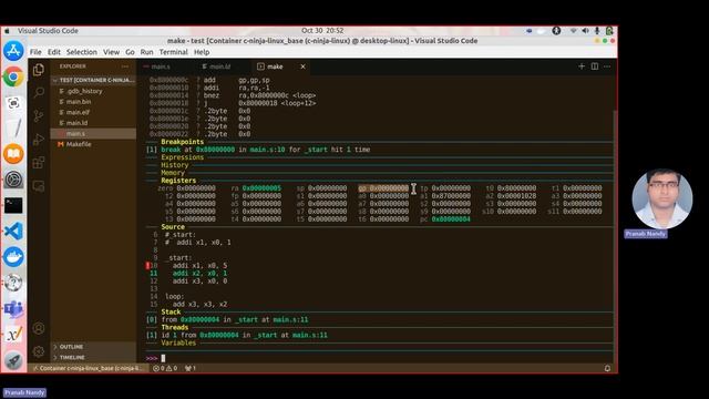 Docker | QEMU | Linux | Container | gdb debugger Example by | PRANAB NANDY смотреть онлайн
