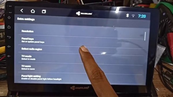 Back camera Reversing mirror in Android T3L