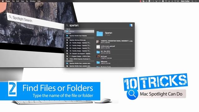 New to Mac - Spotlight - Find Files and Folders смотреть онлайн