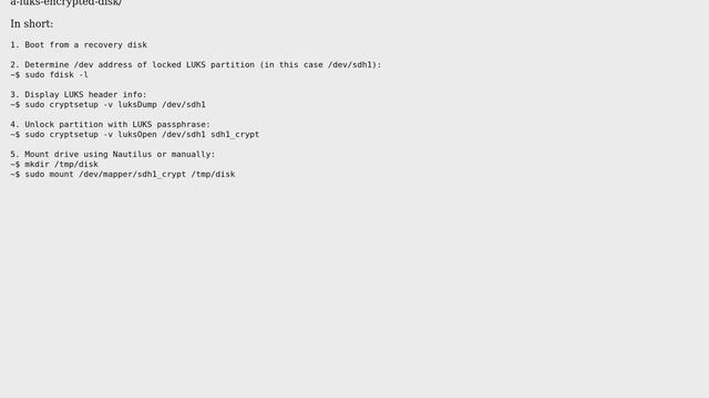 Can't read superblock on RAID 10 LUKS array after rsync freeze (Ubuntu Server 18.04.3 with... смотреть онлайн