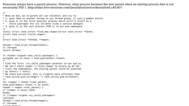 Unix & Linux: Do processes exist which have no parent? (2 Solutions!!) смотреть онлайн
